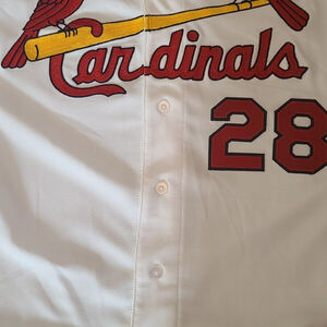 Majestic Authentic Autographed Tommy Pham Jersey #28. New W/Tags